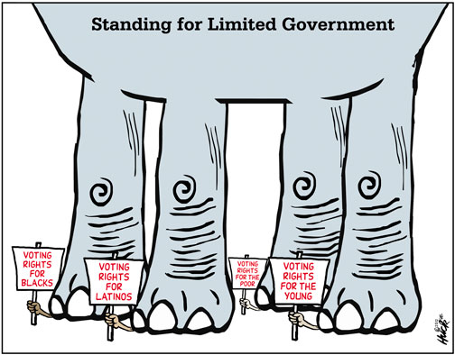 limited government examples for kids
